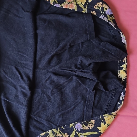 Croft and Barrow Navy Blue Floral Skort Size XXL - Picture 6 of 6